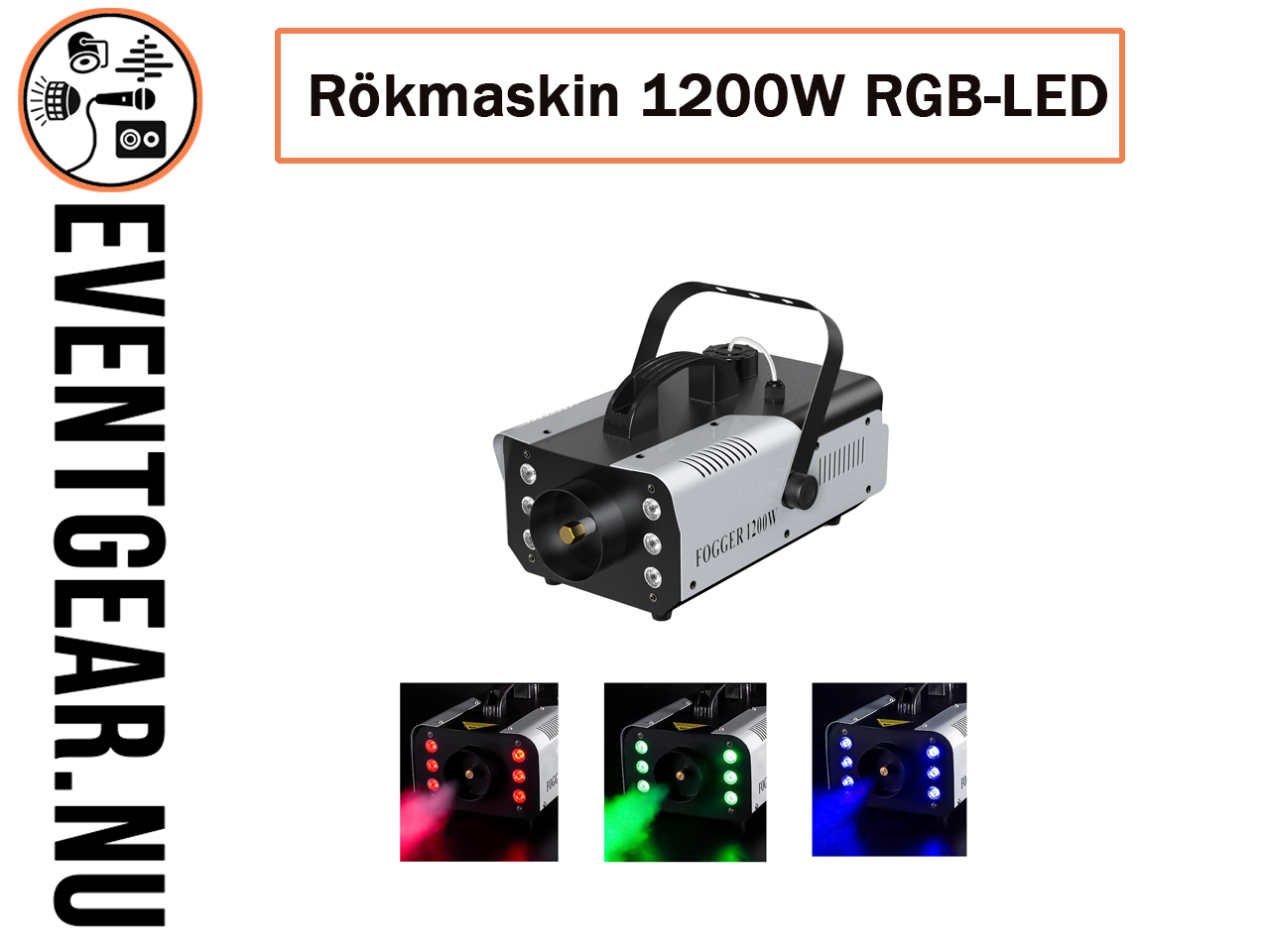 1200w rökmaskin (fulltankad) [hemleverans]