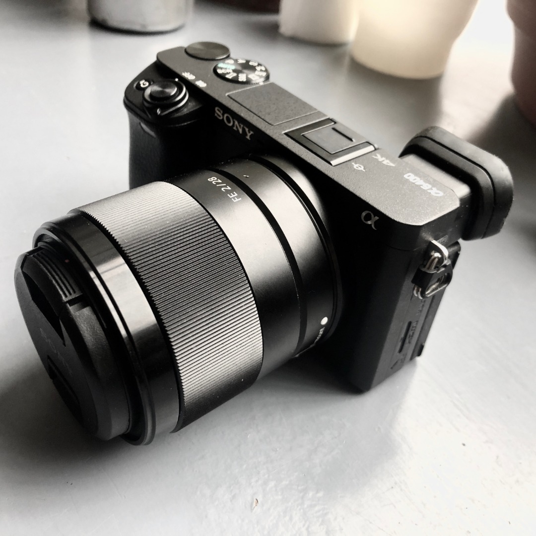Proffskit sony a6400 +  sony fe 2/28 mm