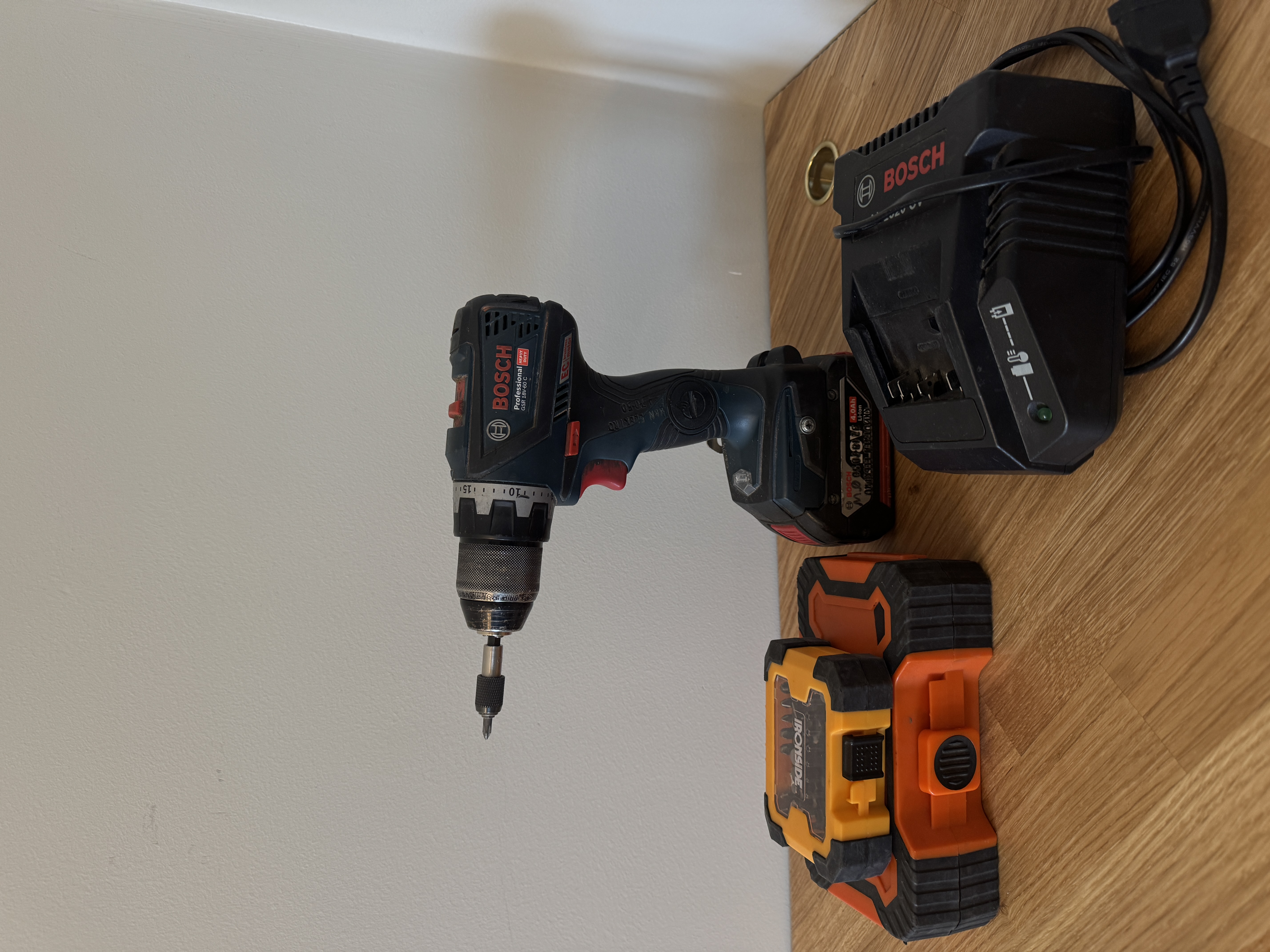 Bosch 18v — drillpakke til utleie – majorstuen