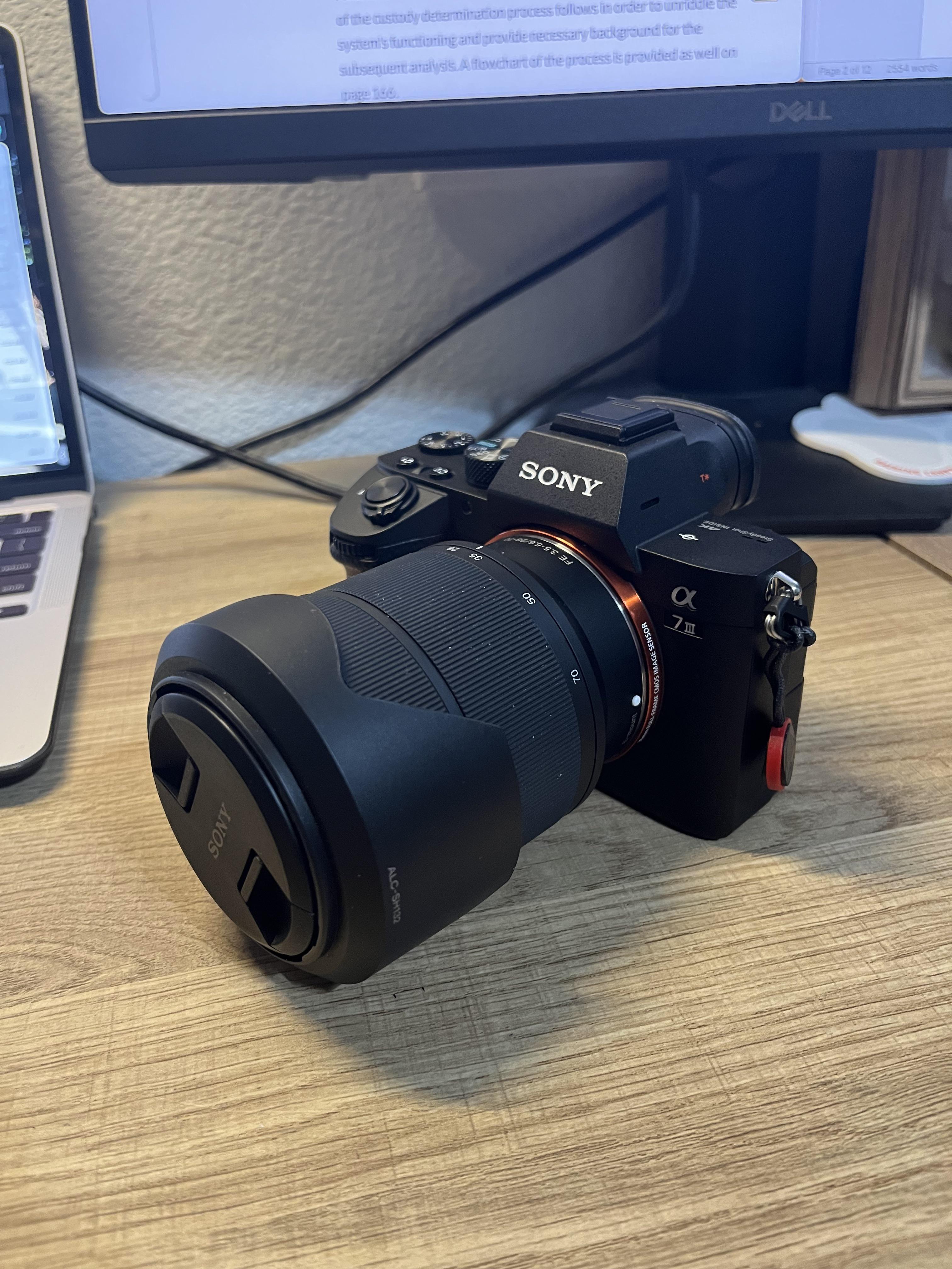 Sony a7 iii + fe 28-70/3,5-5,6 oss