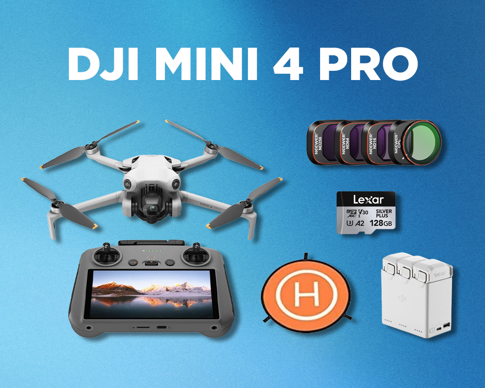 Dji mini 4 pro | 4k drone + full kit | manchester