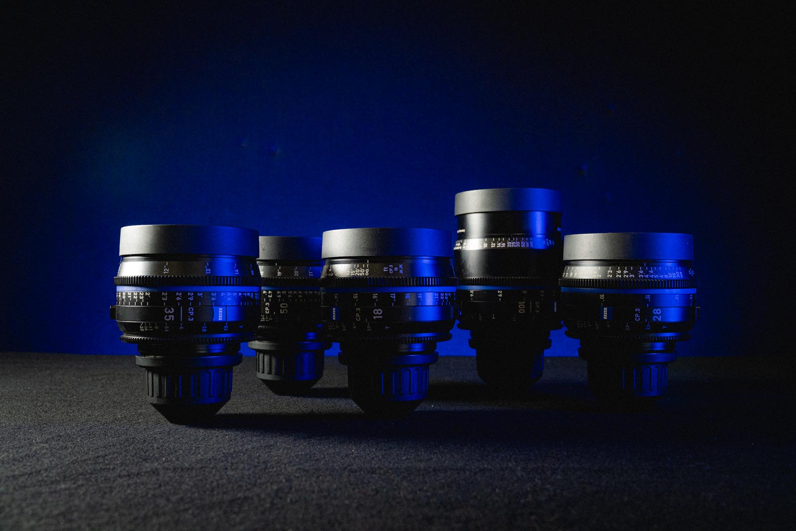 Zeiss cp.3 pl mount 5 lenses package