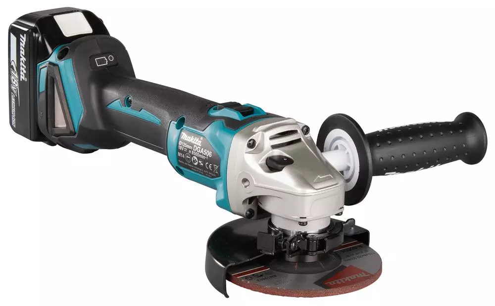 Makita vinkelsliper dga506z - 18v 
