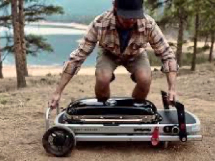 Weber traveler - portabel gasolgrill