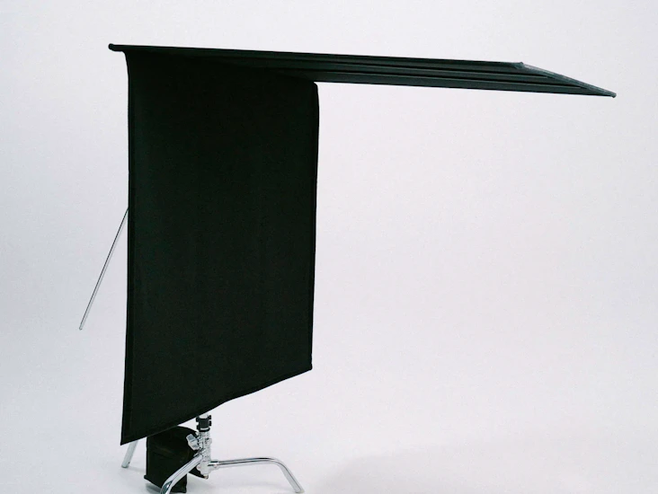 Matthews floppy cloth flag 48x48 inch / 4ft x 4ft black out