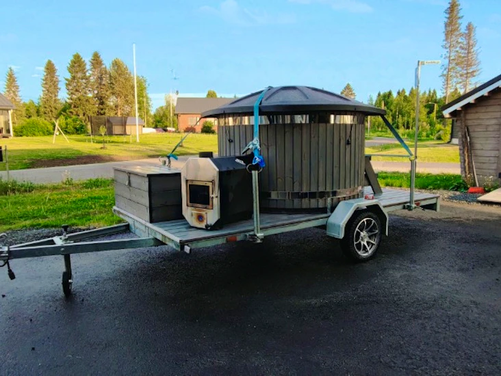 Paljukärry 8henkilölle