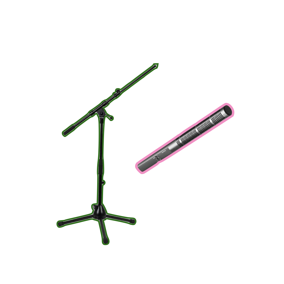  sennheiser mkh60 shotgun microphone + stand  ( better than mkh416 )