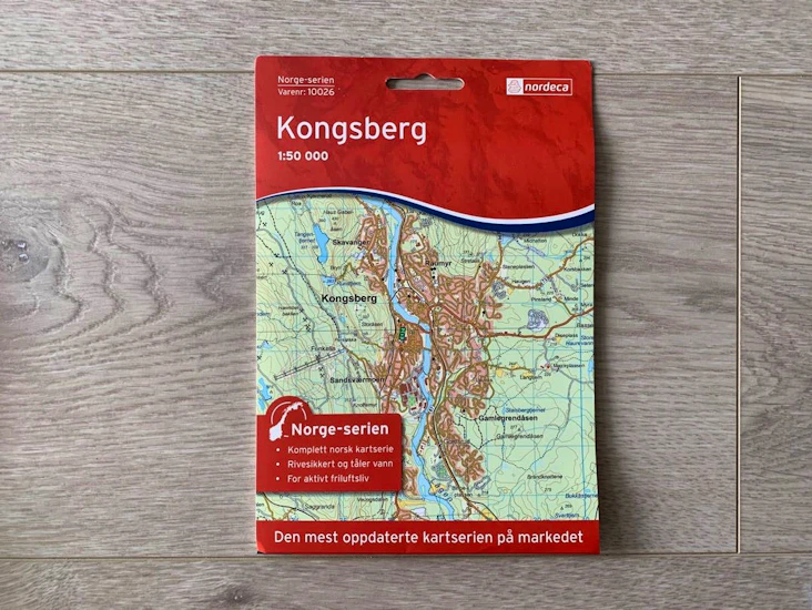 Kart 10026 kongsberg