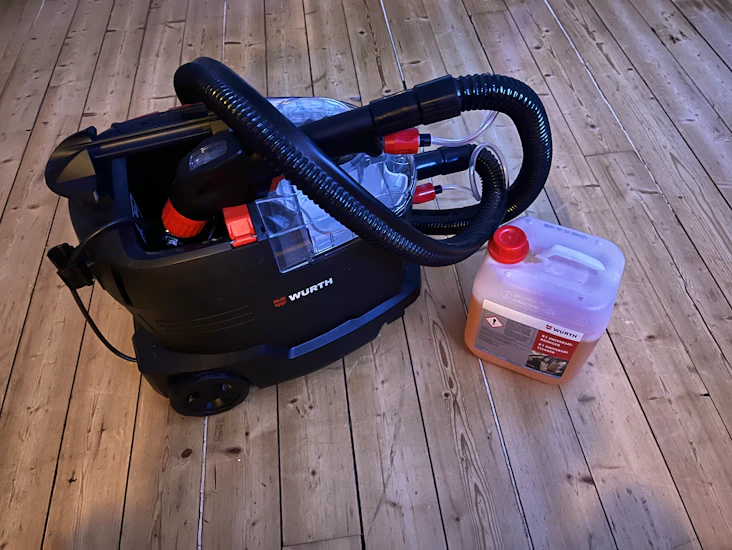 Textiltvätt/mattvätt würth seg 10-2