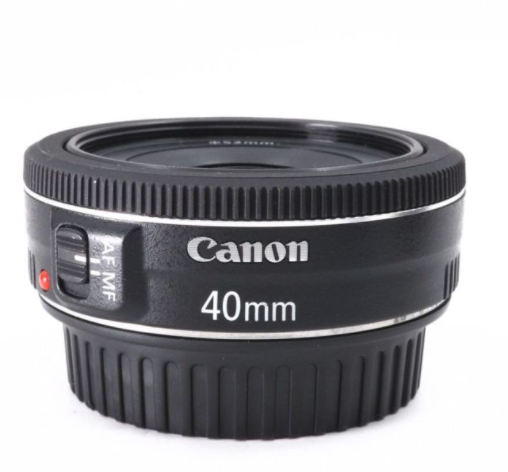 Canon 40mm pancake macro lense