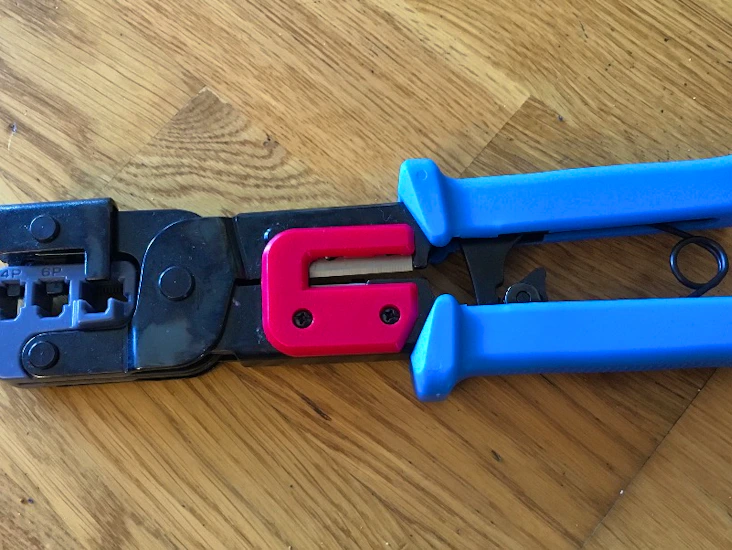 Crimptang/modulartang for nettverkskontakter