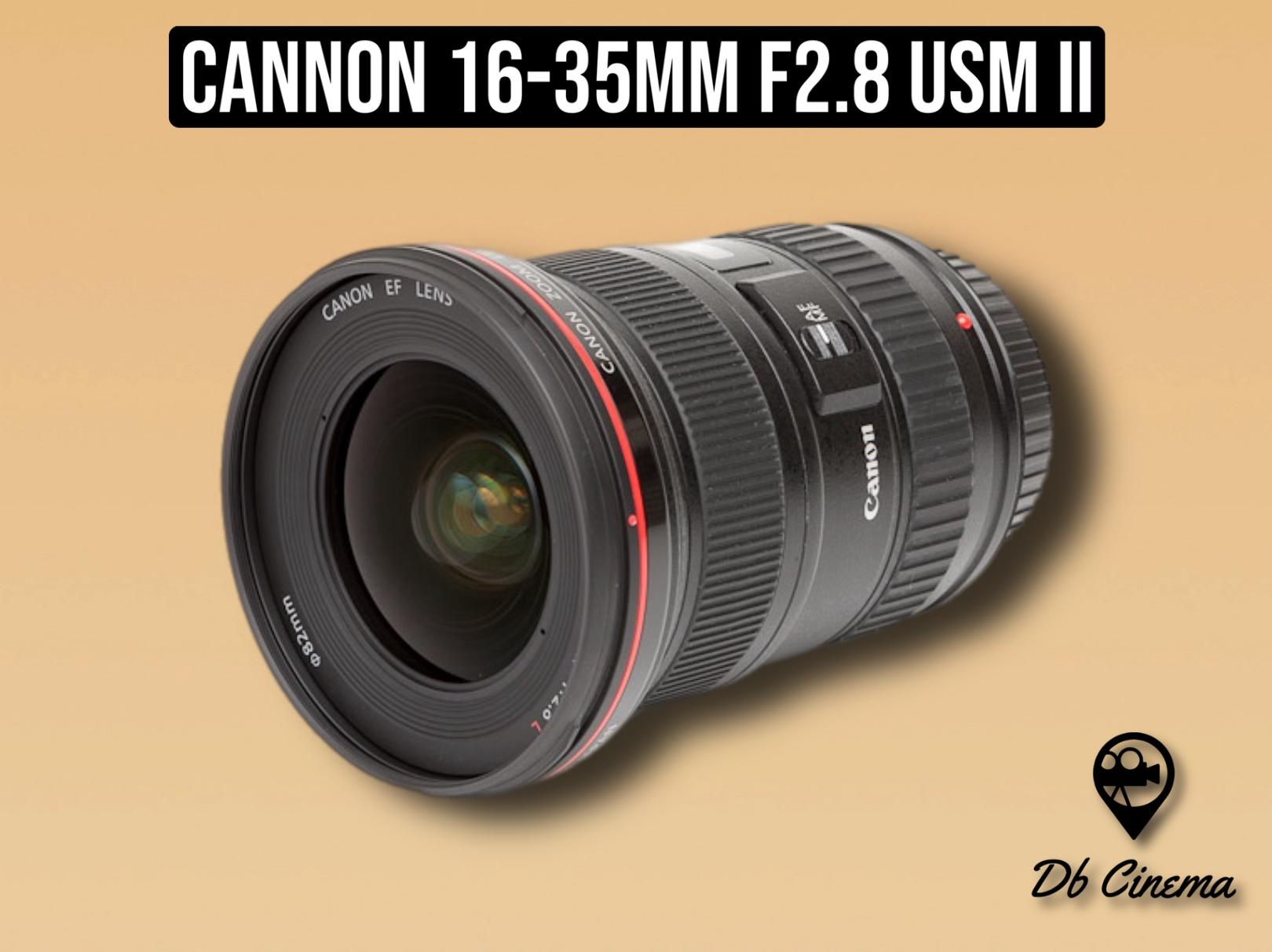 Cannon 16-35mm f2.8 usm l ii lens ef mount 