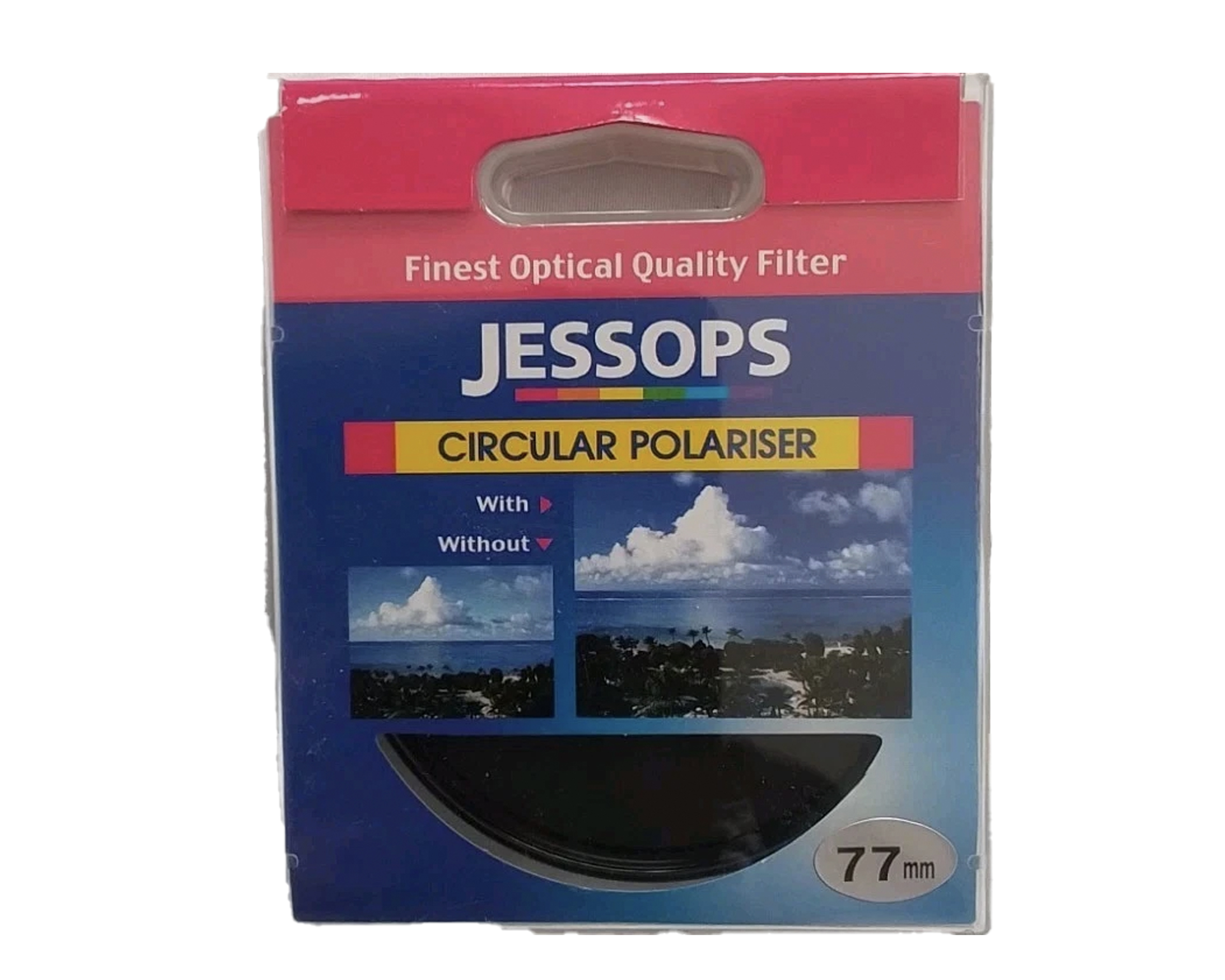 Circular polariser filter 77mm