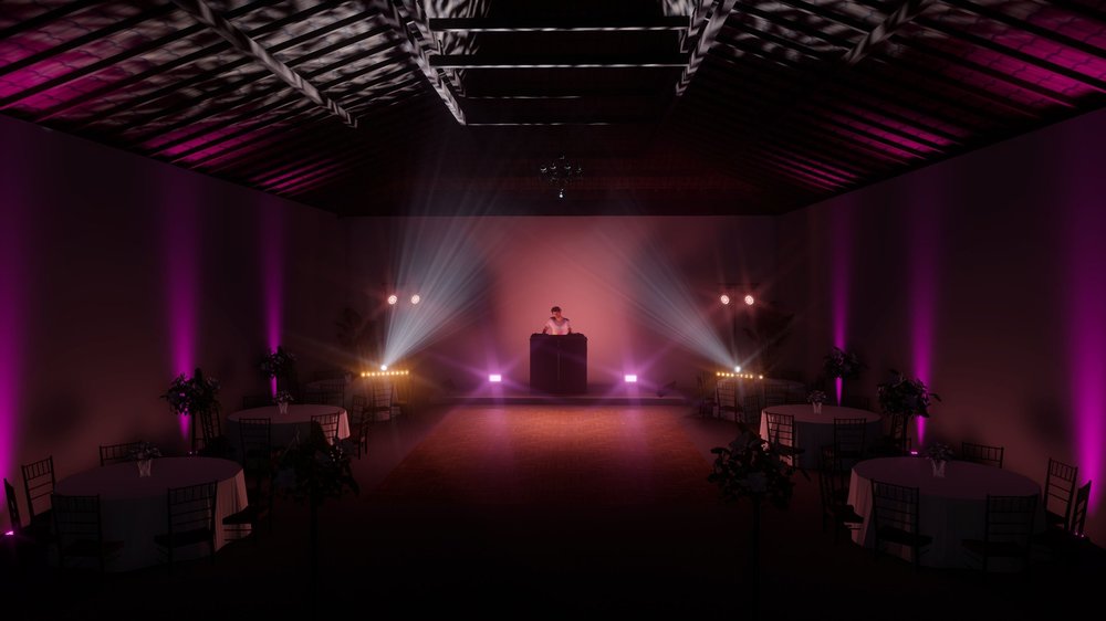 Elements stage lighting package - with technician