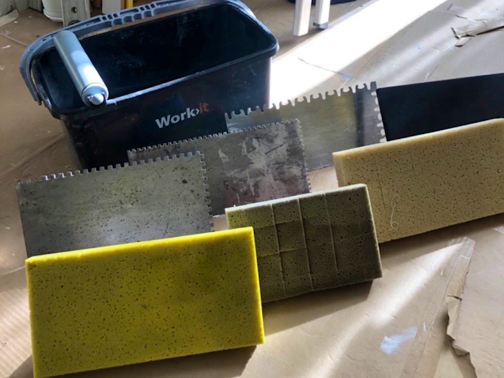 Kakelverktyg för fix och fog - ett kit