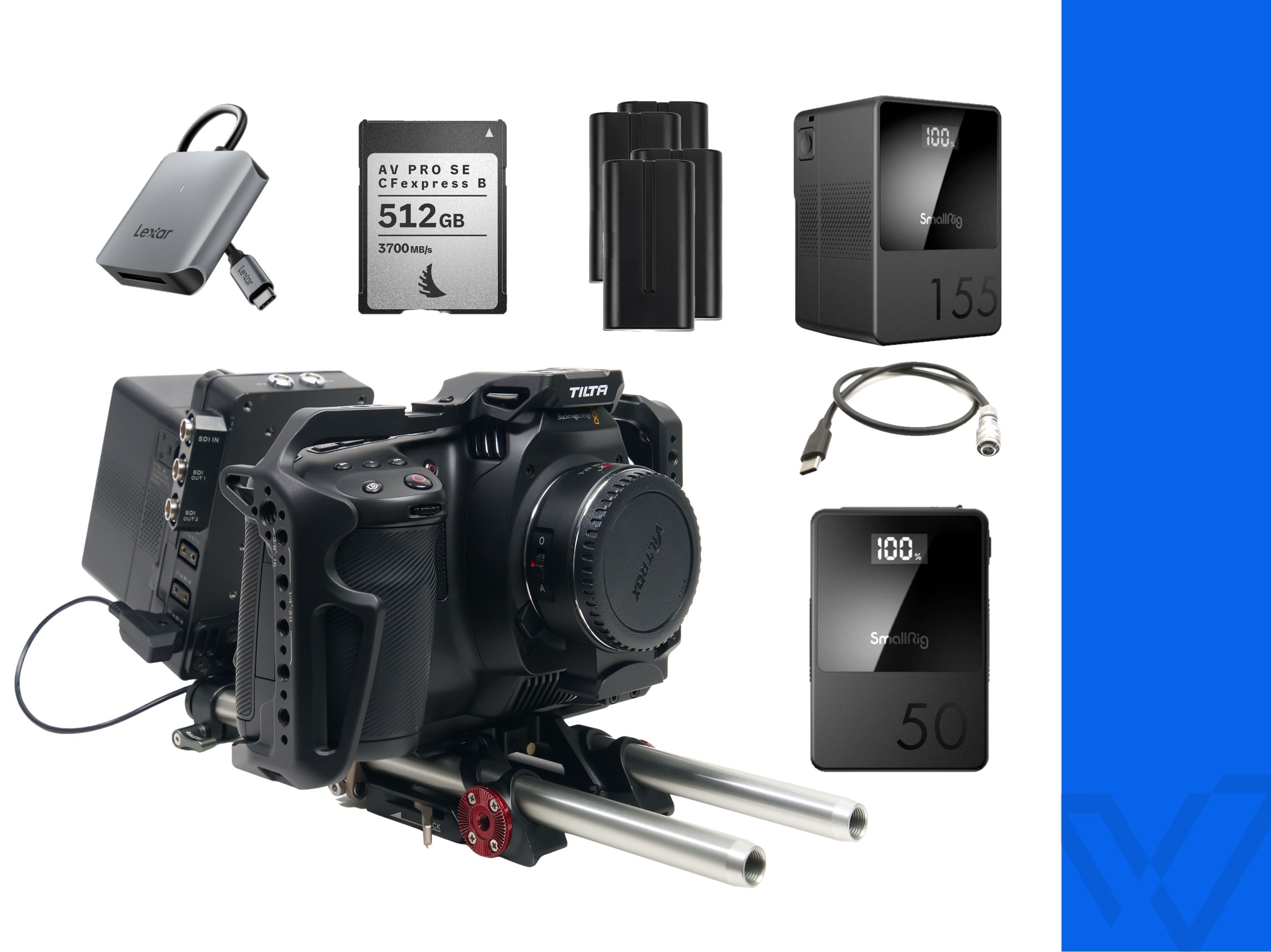 Blackmagic cinema camera 6k (ff) | kit 1