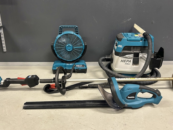 Makita 2 x 18v akkuimuri