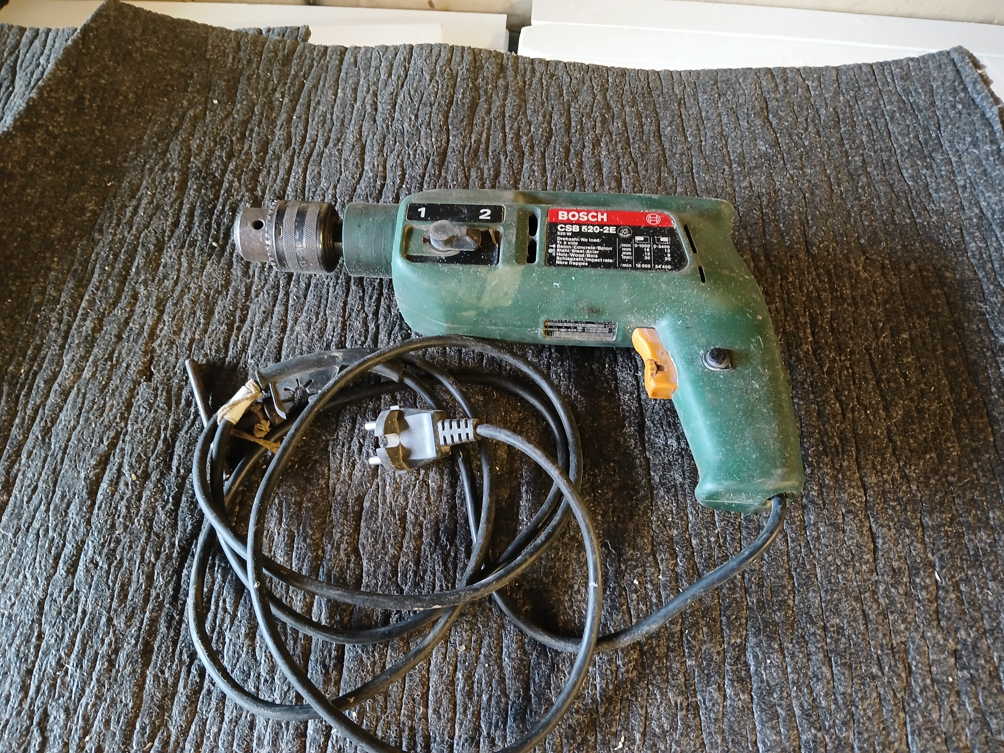 Drill / boremaskin