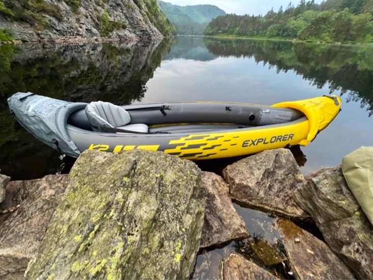 Intex explorer k2 kajakk for 2 - med seil??😊