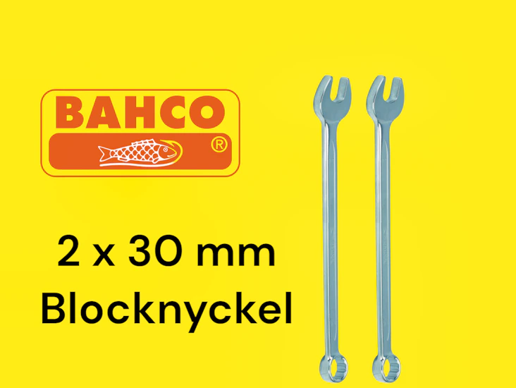 2×30mm blocknycklar bacho