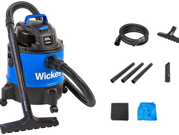 Wet & dry vacuum cleaner with blower - 1250w
