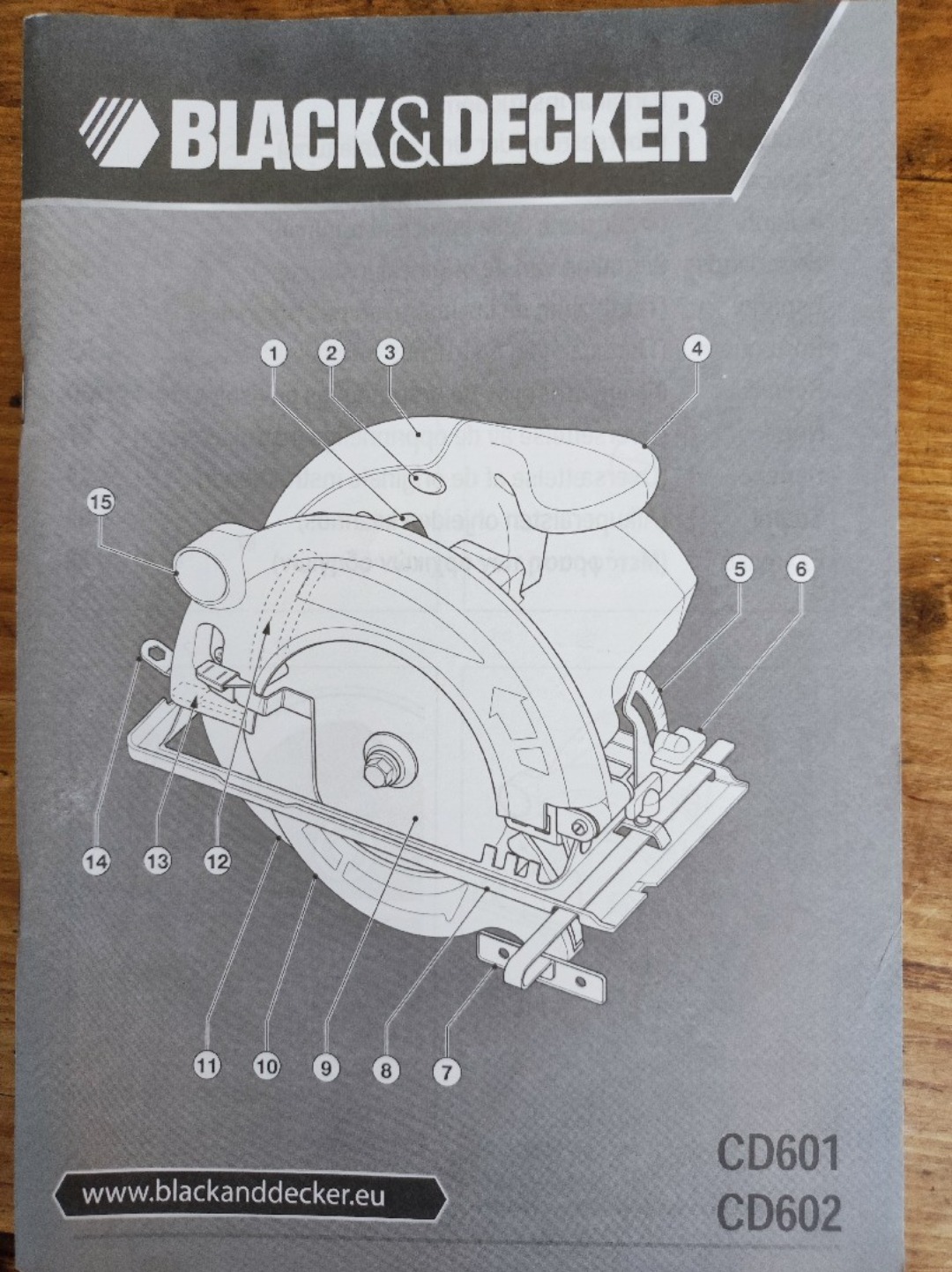 Black & decker sirkelsag 