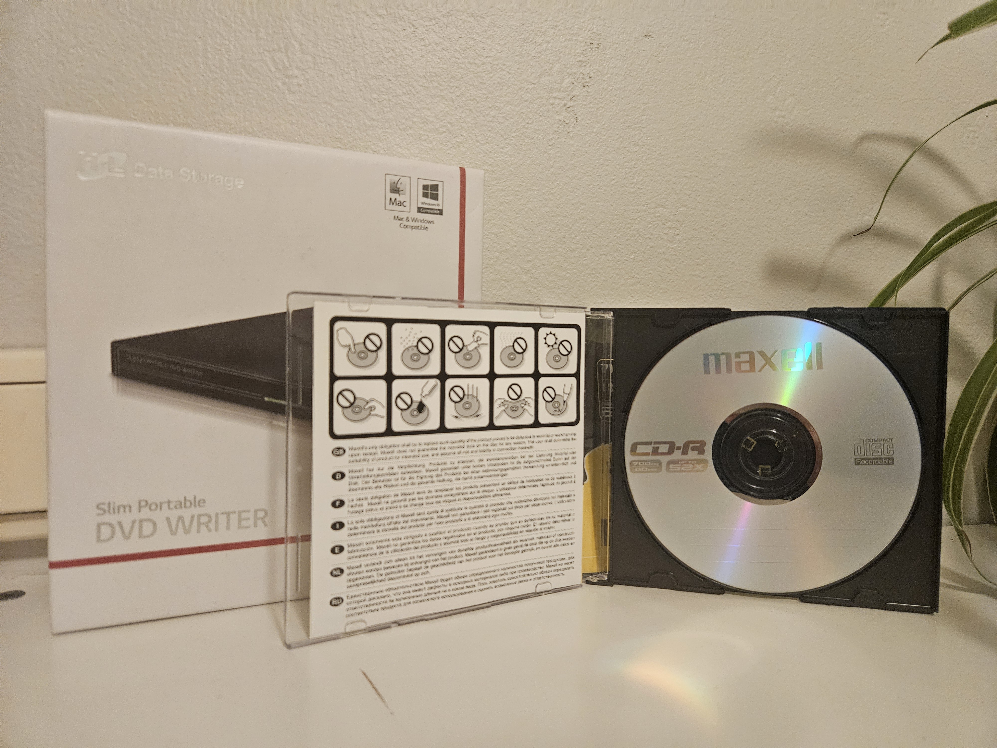 Dvd-brenner og cd-plate til din nostalgiske bursdagsgave! 