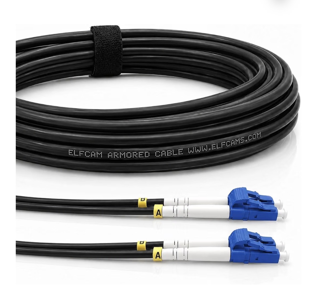 150m os2 lc/upc to lc/upc  single mode duplex fibre optic cable