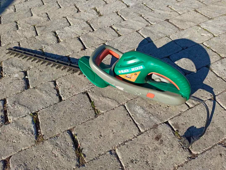 Black & decker elektrisk häcksax