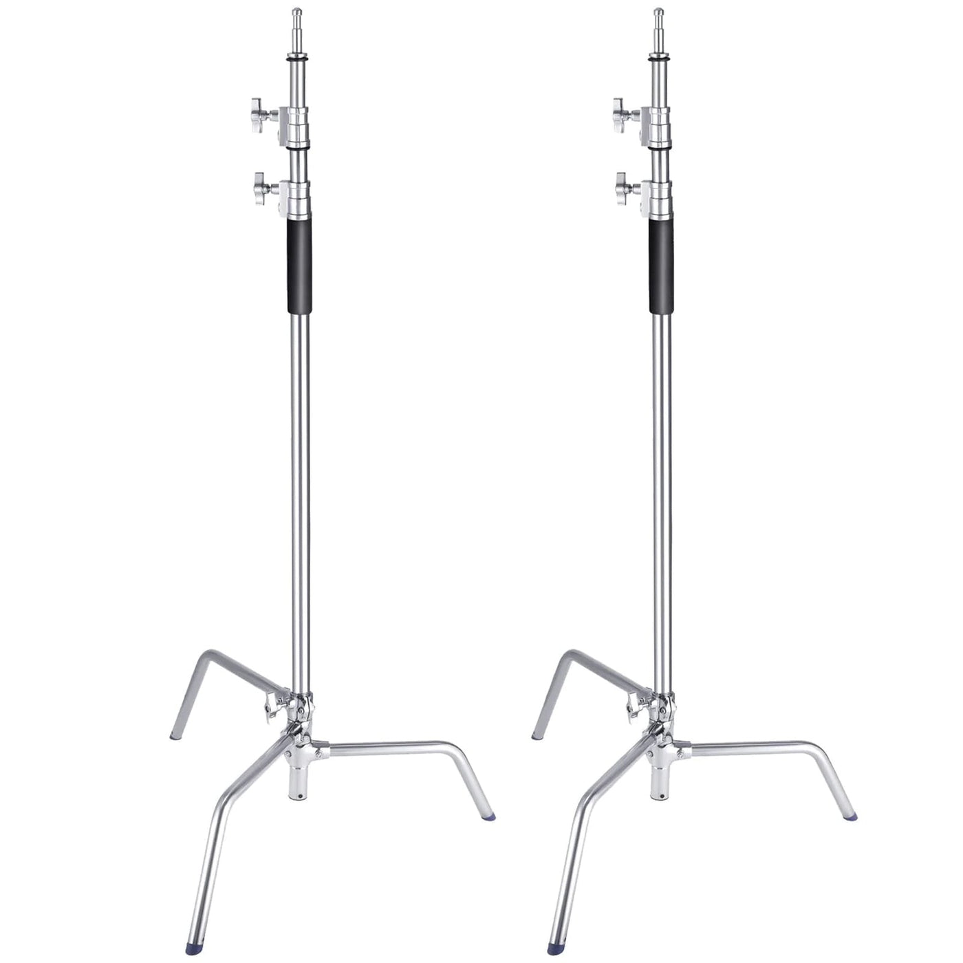 Dual cstands with boom arms