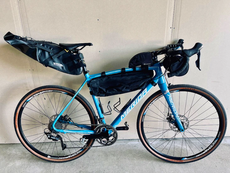 Gravel til bikepacking merida