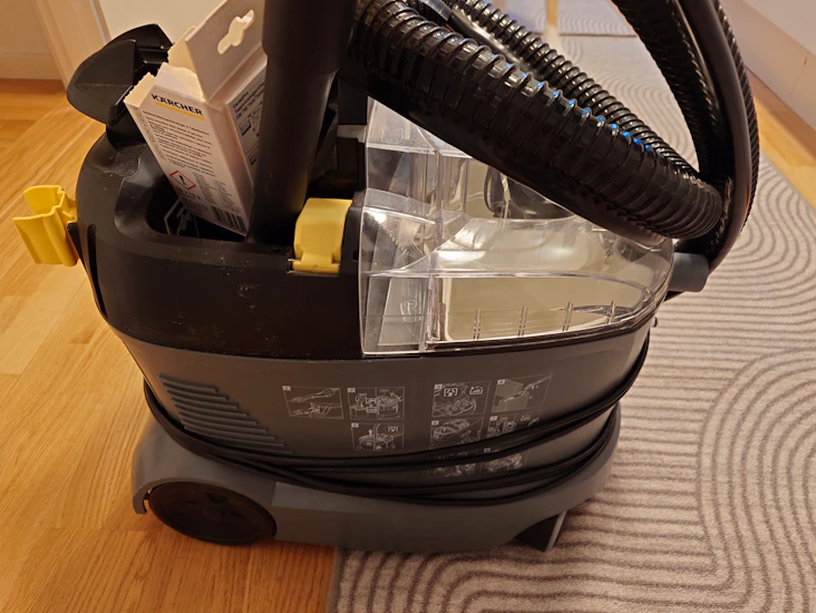 Kärcher puzzi 8/1 c textilvårdsmaskin/mattvätt