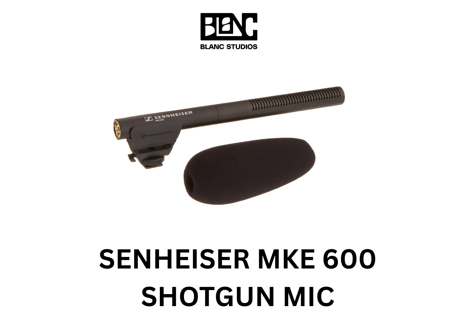 Sennheiser mke 600 shotgun microphone