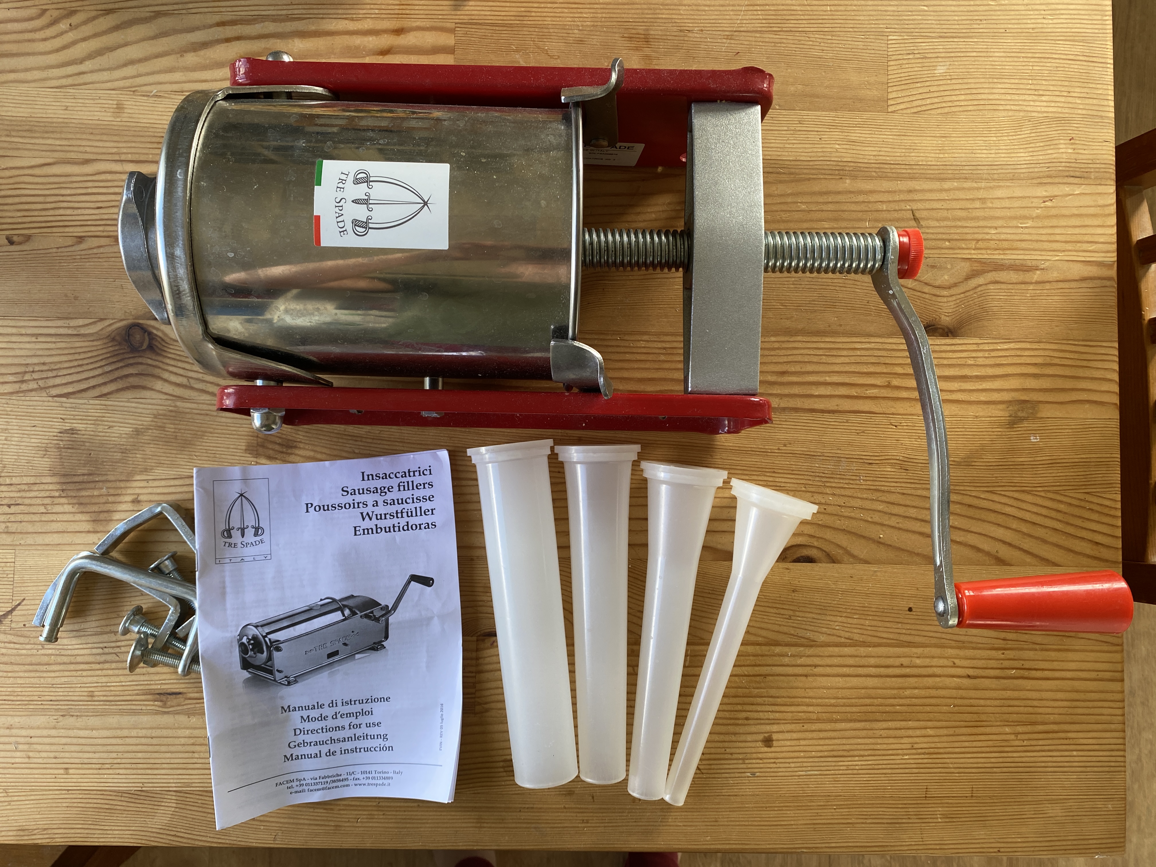 Korvstoppare/korvspruta 3 kg