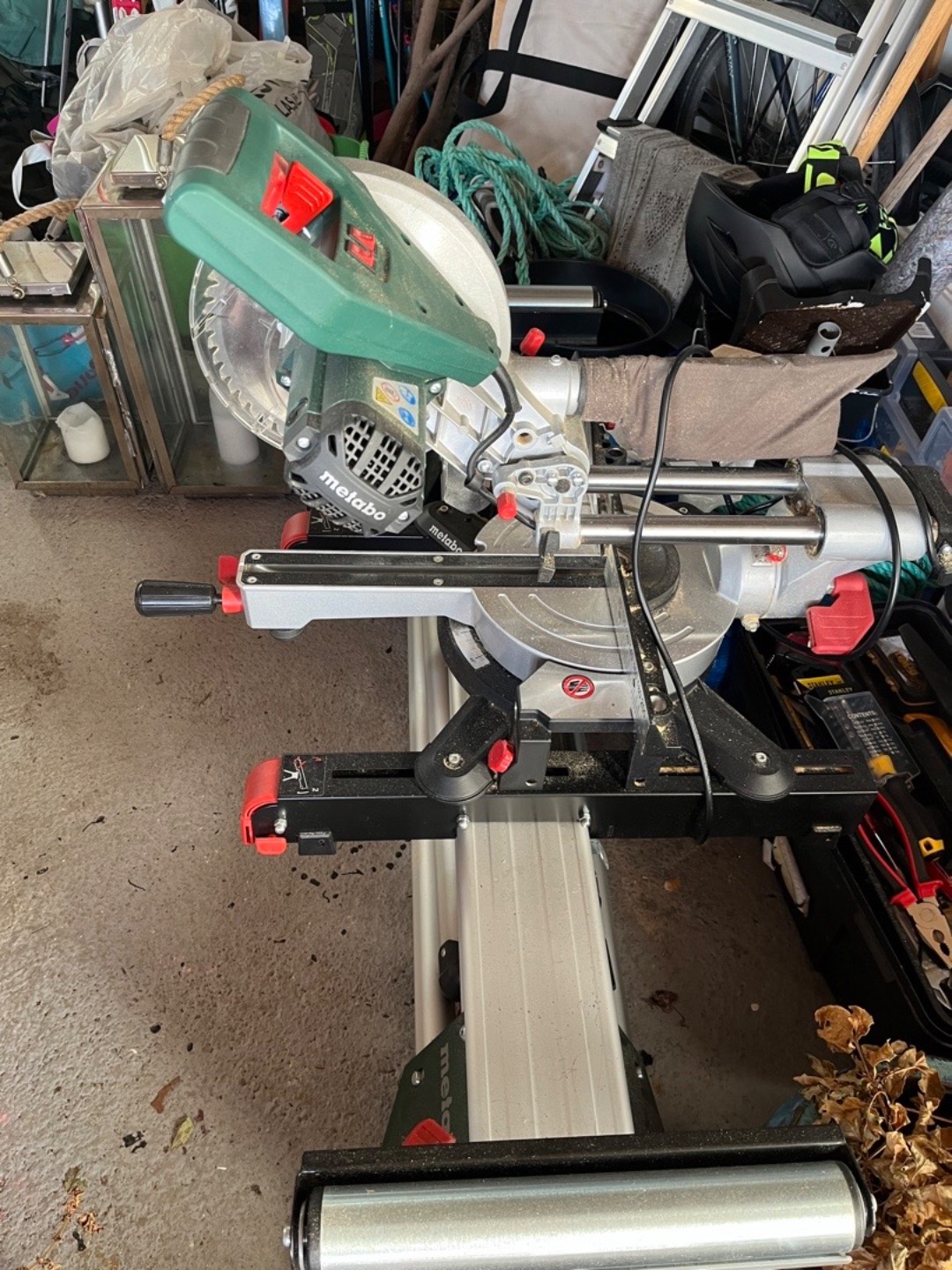 Metabo sag med stativ