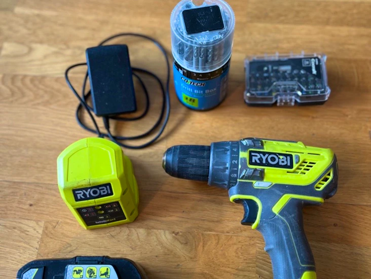 Batteridriven skruvdragare