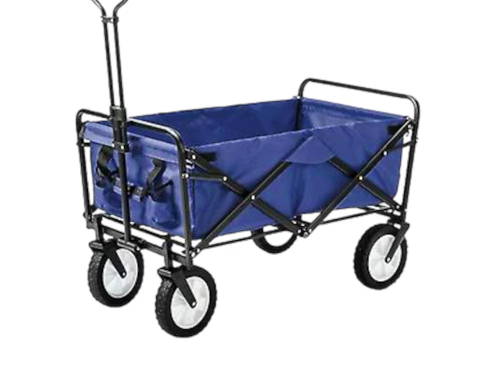 Folding handcart trolley trailer event market pop up foldable cart