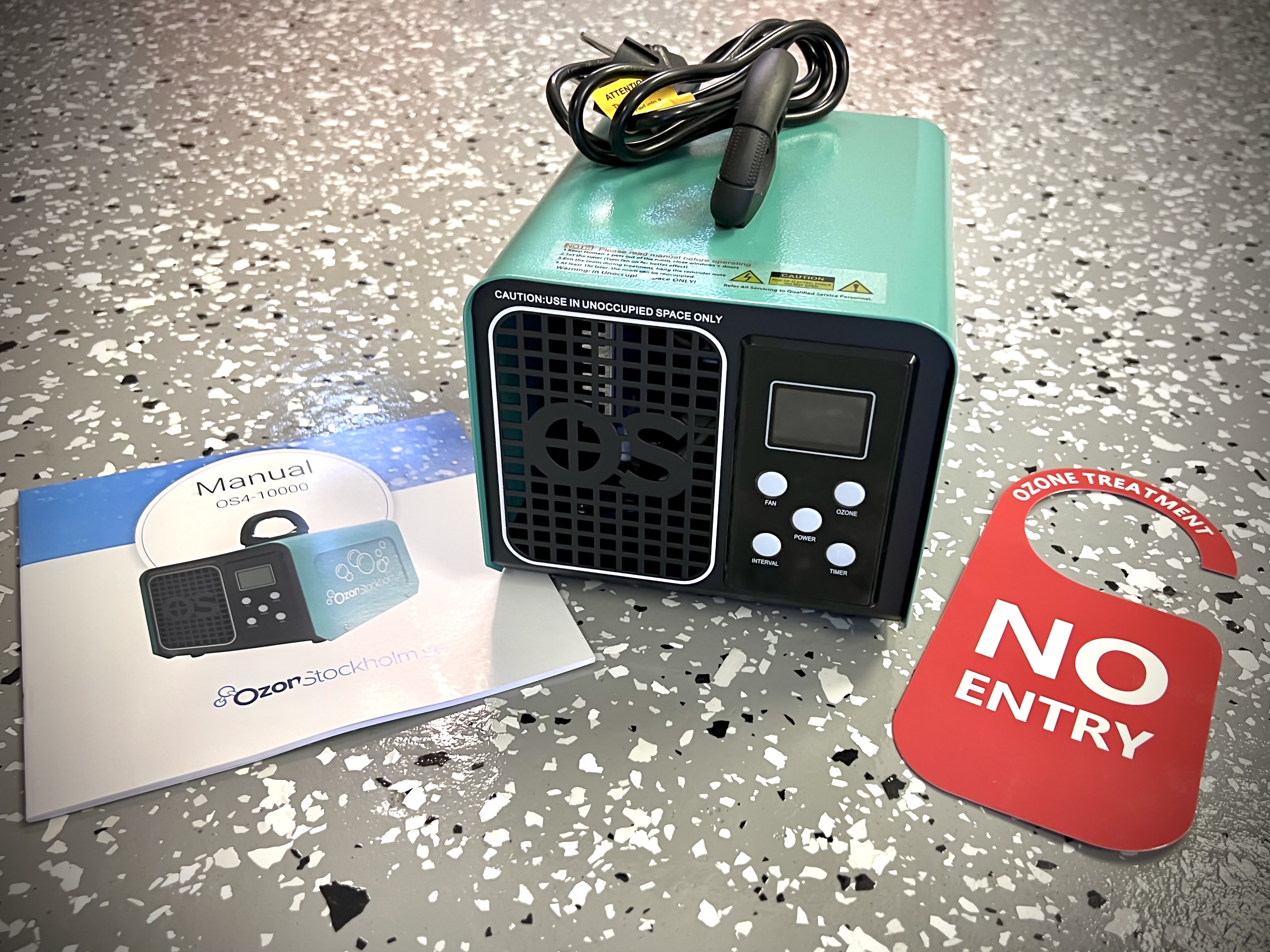 Ozongenerator 120 m2/ 10.000 mg/h