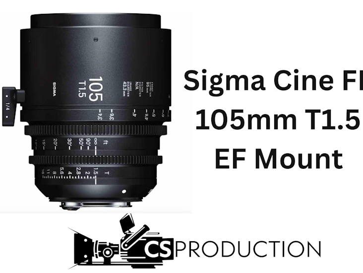 Sigma cine ff 105mm t1.5 - ef mount