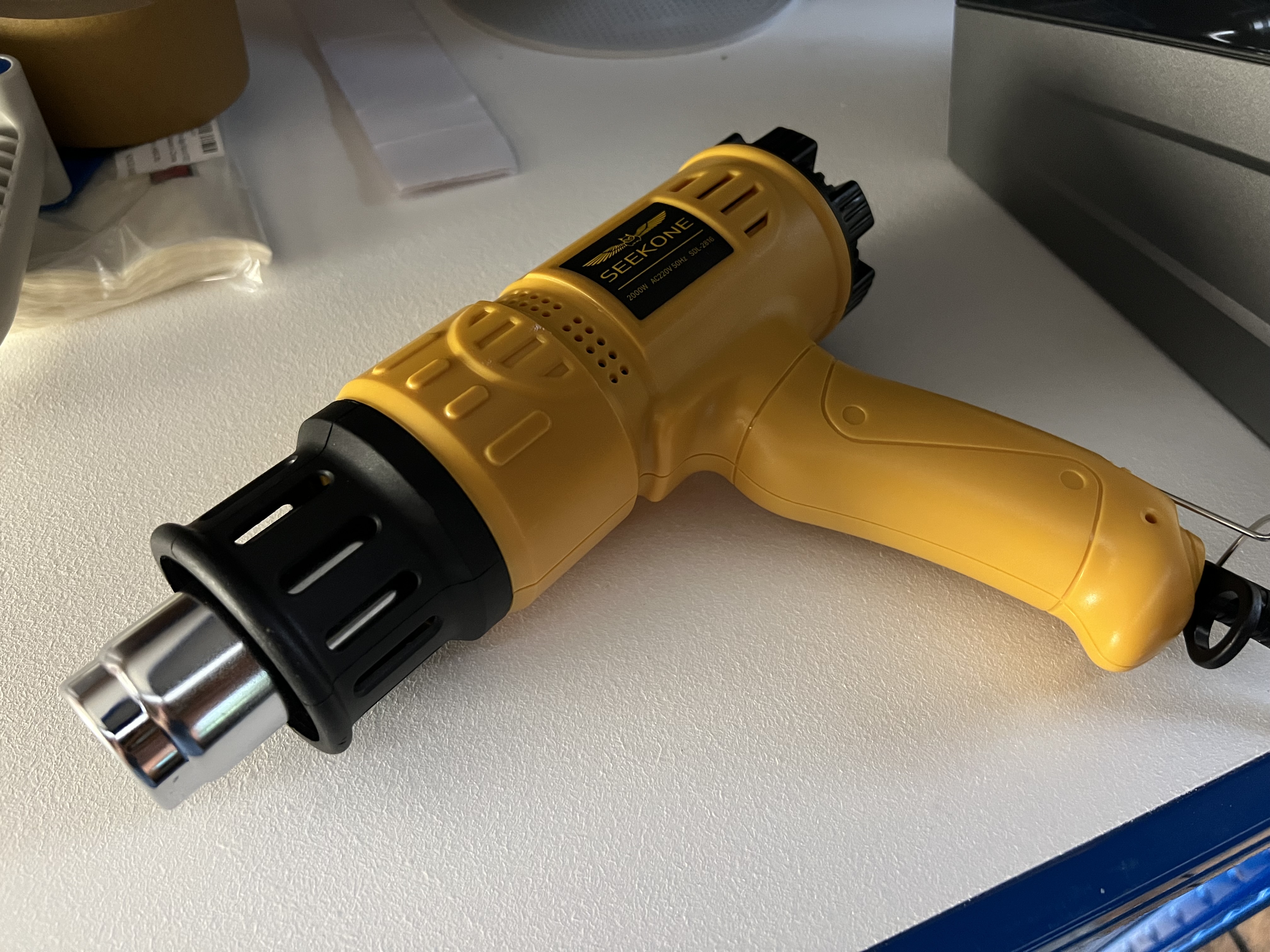 Heat gun (adjustable)