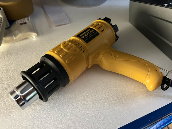Heat gun (adjustable)