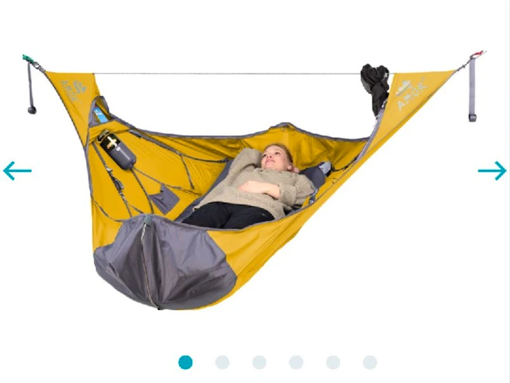 Draumr 5.0 xl hängkoja, gul