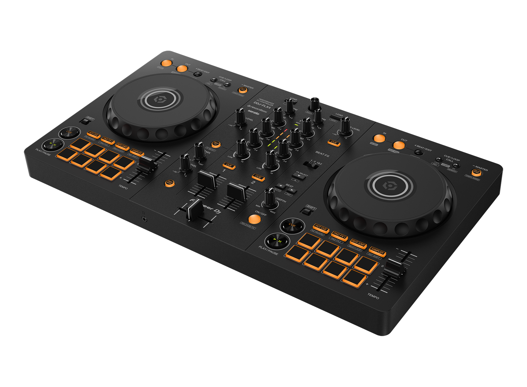 Pioneer ddj-flx4 dj controller – rekordbox/serato ready (beginner-friendly)