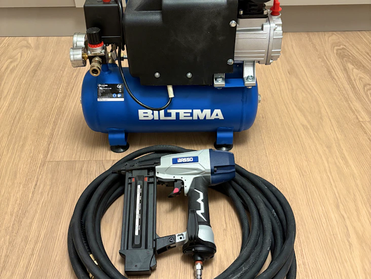 Dykkkertpistol med kompressor