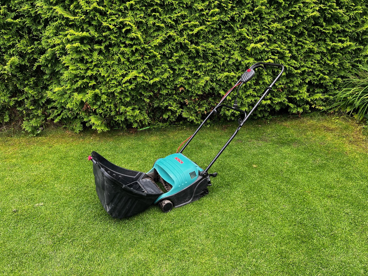 Mossrivare / elkratta bosch 400w