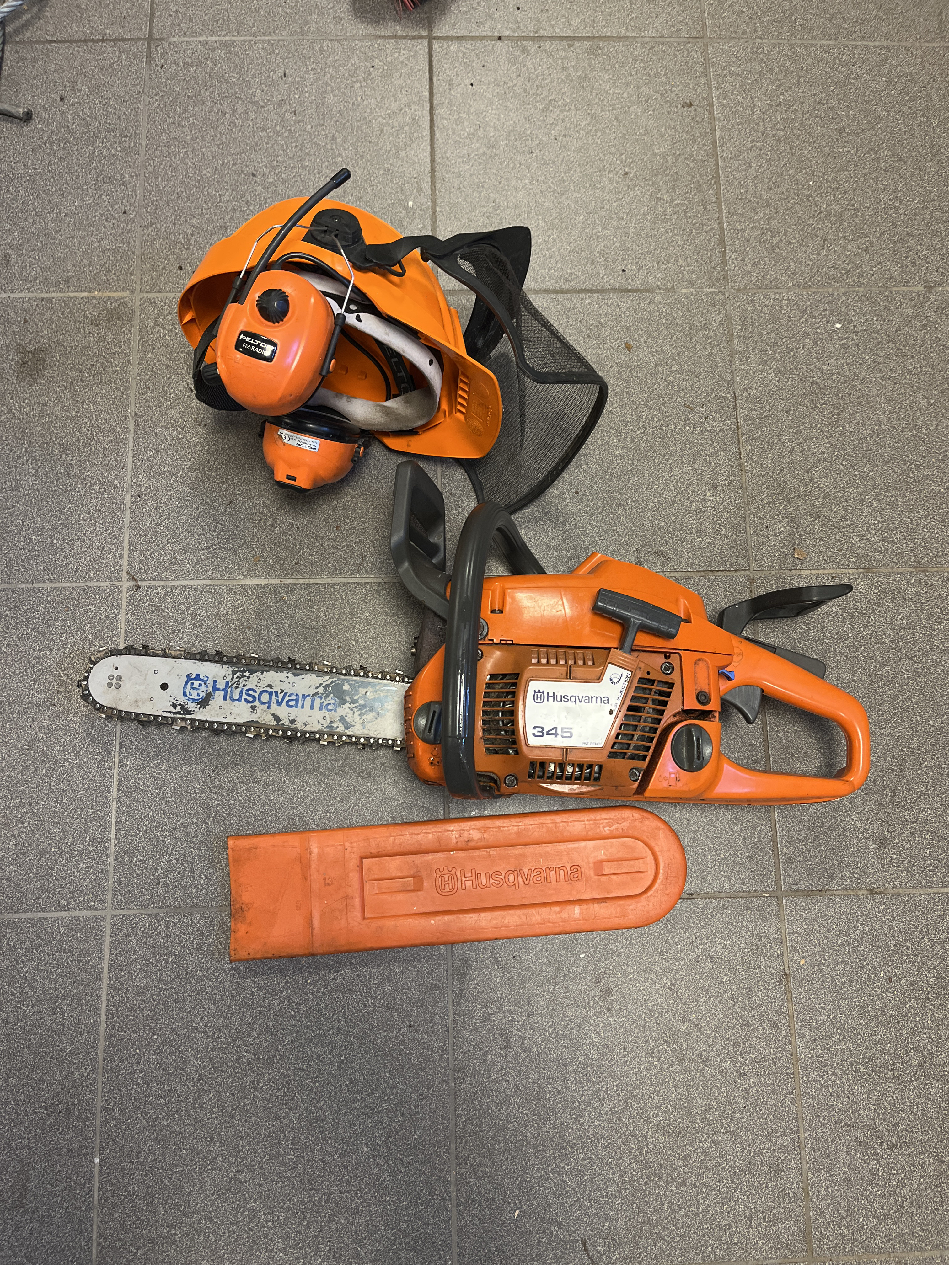 Husqvarna motorsåg 345