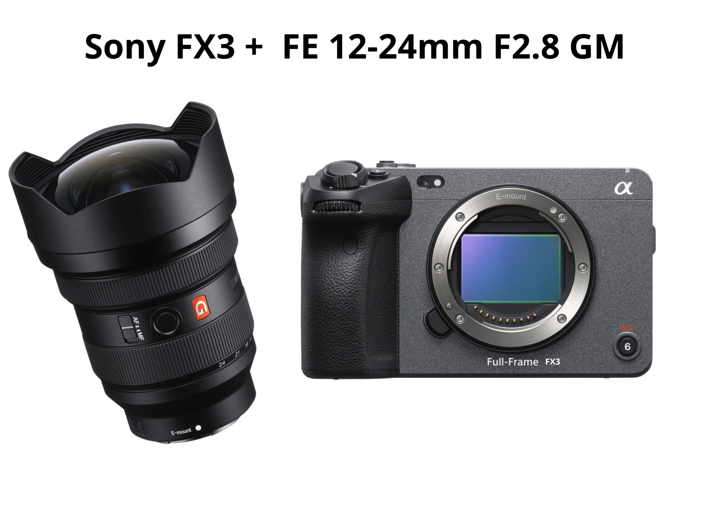 Sony fx3 + fe 12-24mm f2.8 gm
