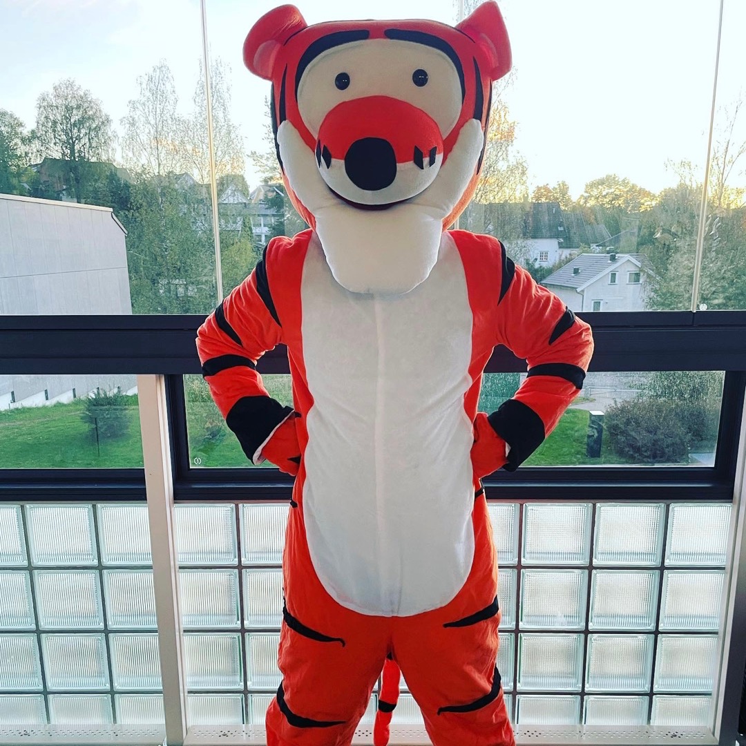 Leier ut tiger kostyme