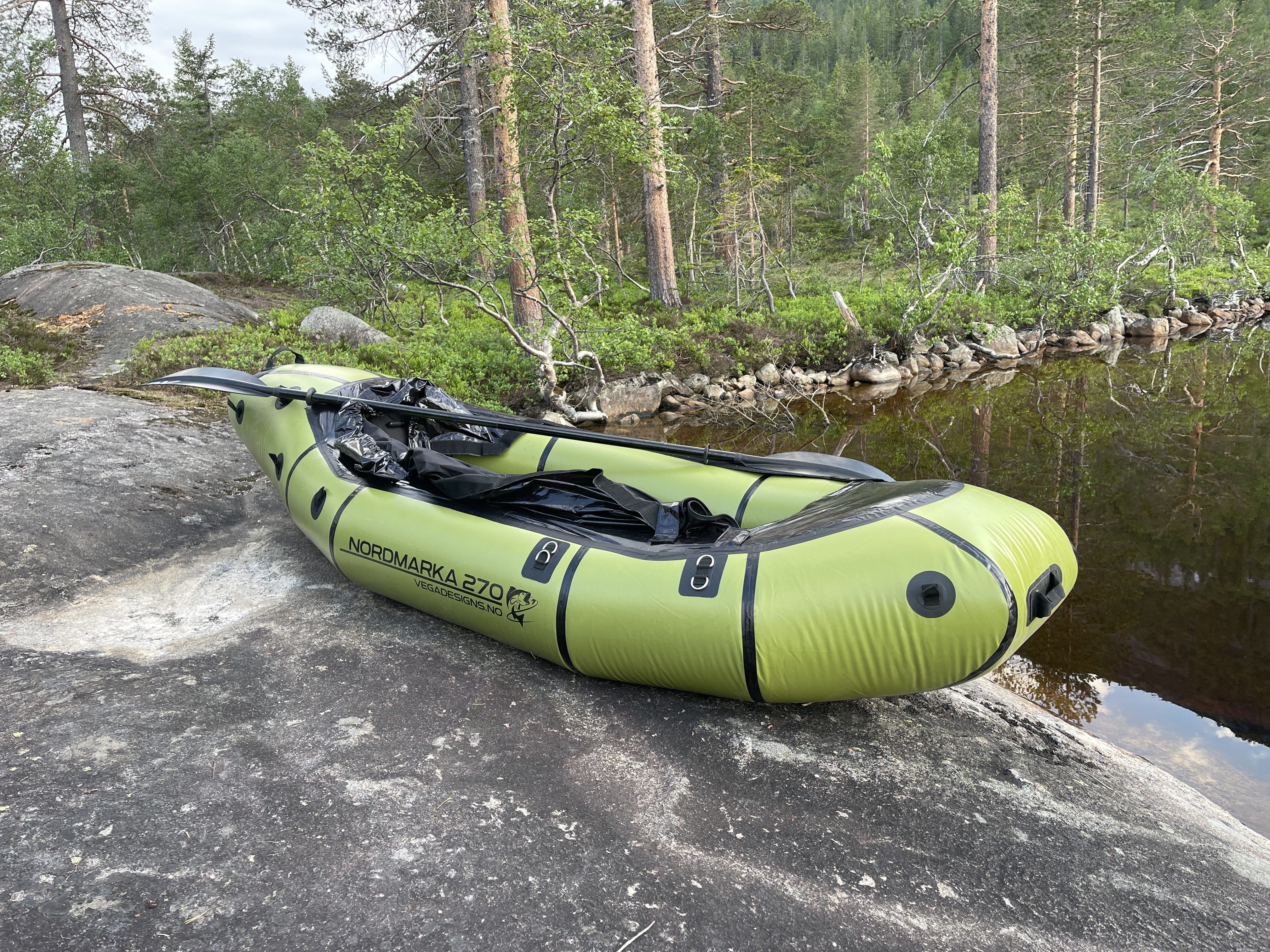 2stk packcraft nordmarka 270 m/spruttrekk