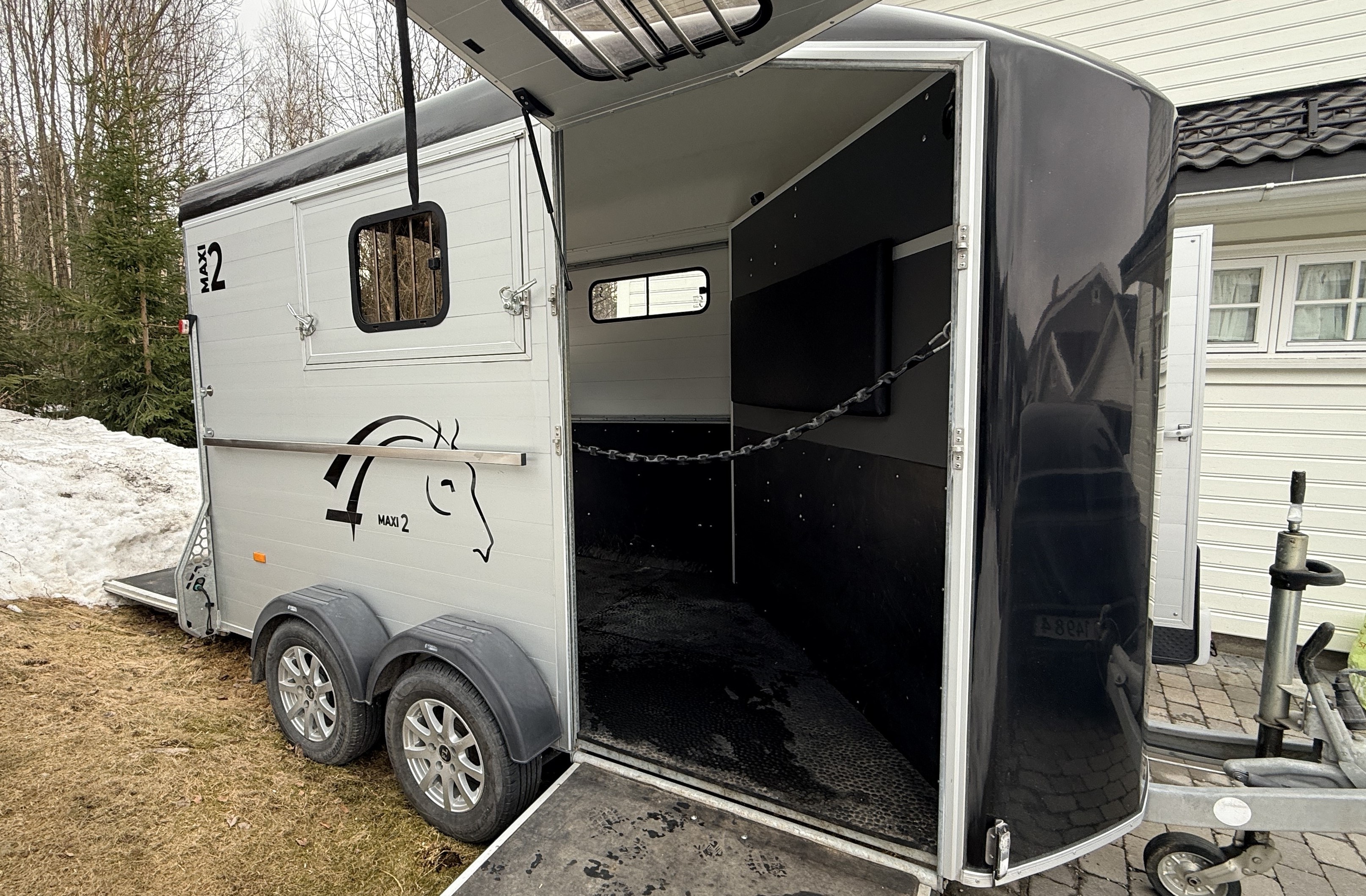 Cheval liberté maxi 2 hestehenger - skråstilt, frontutlasting